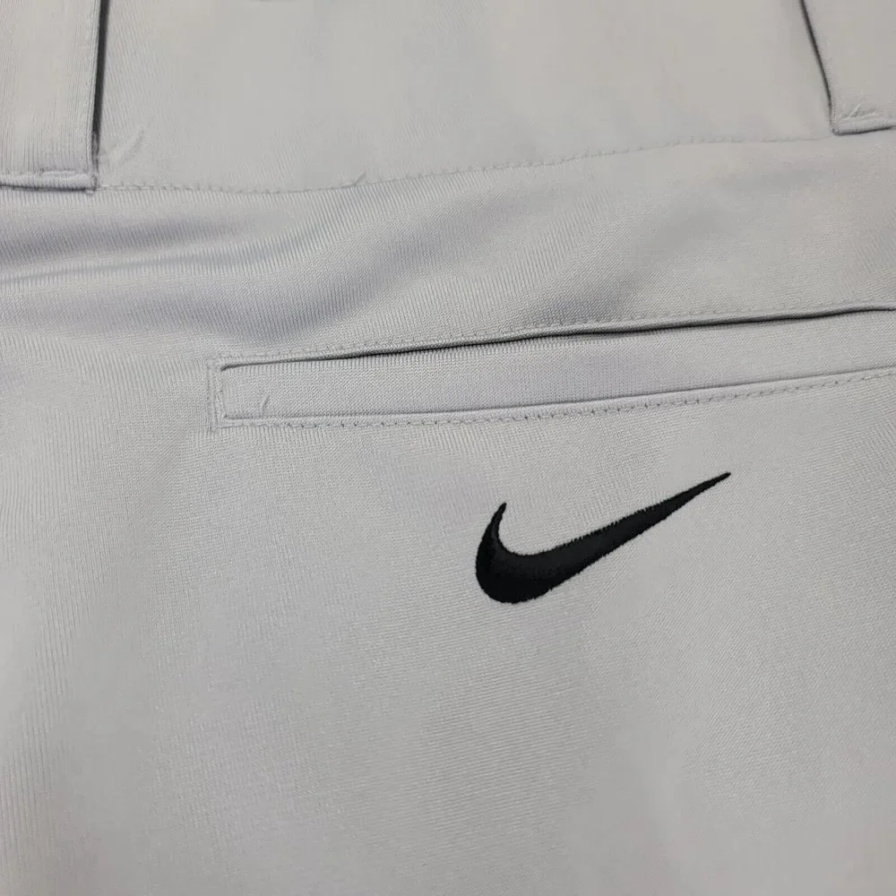 Nike Pants Mens XXL‎ Gray Baseball Cuffed Swoosh Logo Outdoors High Rise
